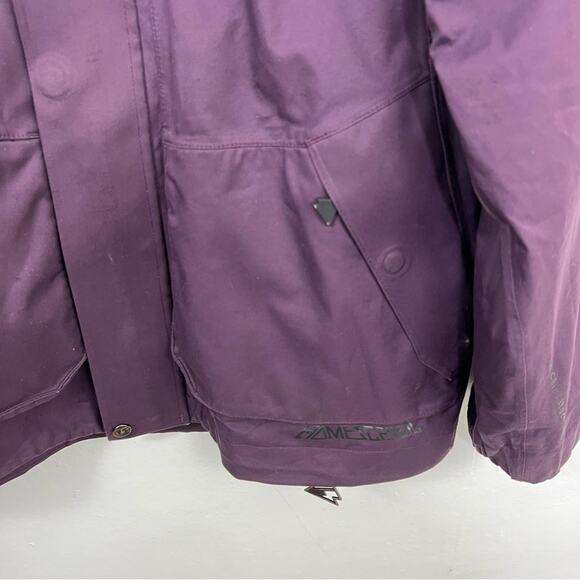 Homeschool With Teeth Purple Ski Snowboarding Shell Jacket Size Large - Picture 16 of 16